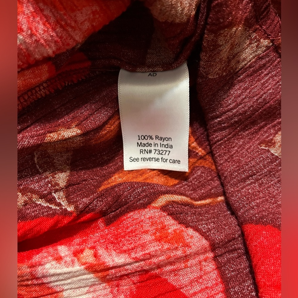 Sonoma Rayon Floral Tiered Maxi Dress - Picture 5 of 5